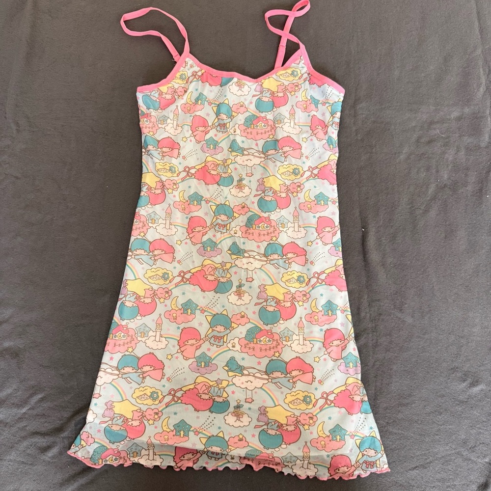 New Dolls Kill Sanrio Little Twin Stars Dress